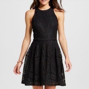 Mossimo Lace Racerback Little Black Dress